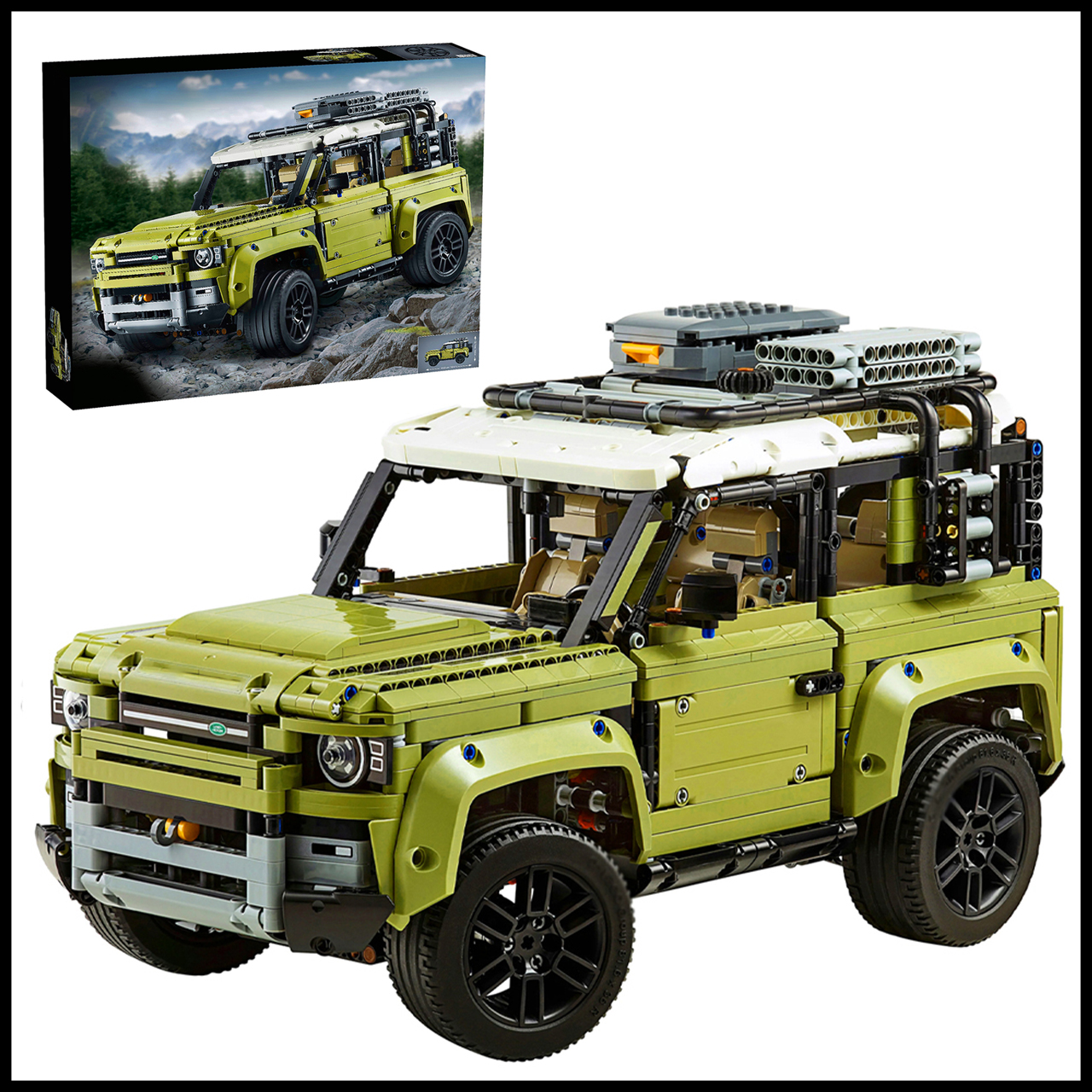 Игрушка LX Конструктор Technic Land Rover Defender 2573 детали - фото 1