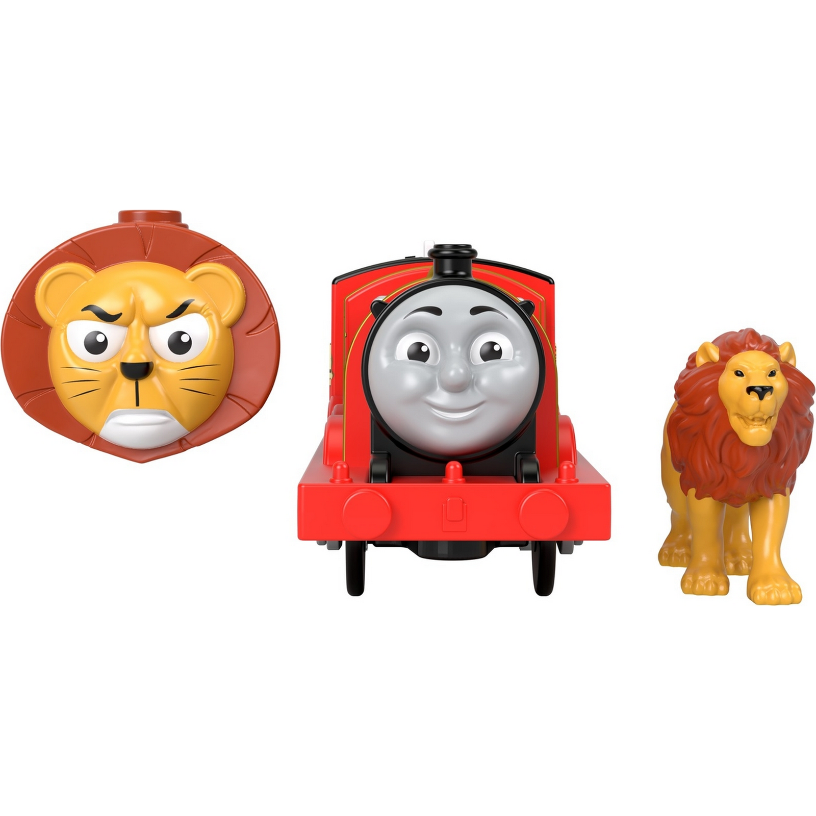 Паровозик Thomas & Friends Железная дорога Герои мультфильмов Джеймс-лев GLK72 GLK69 - фото 13