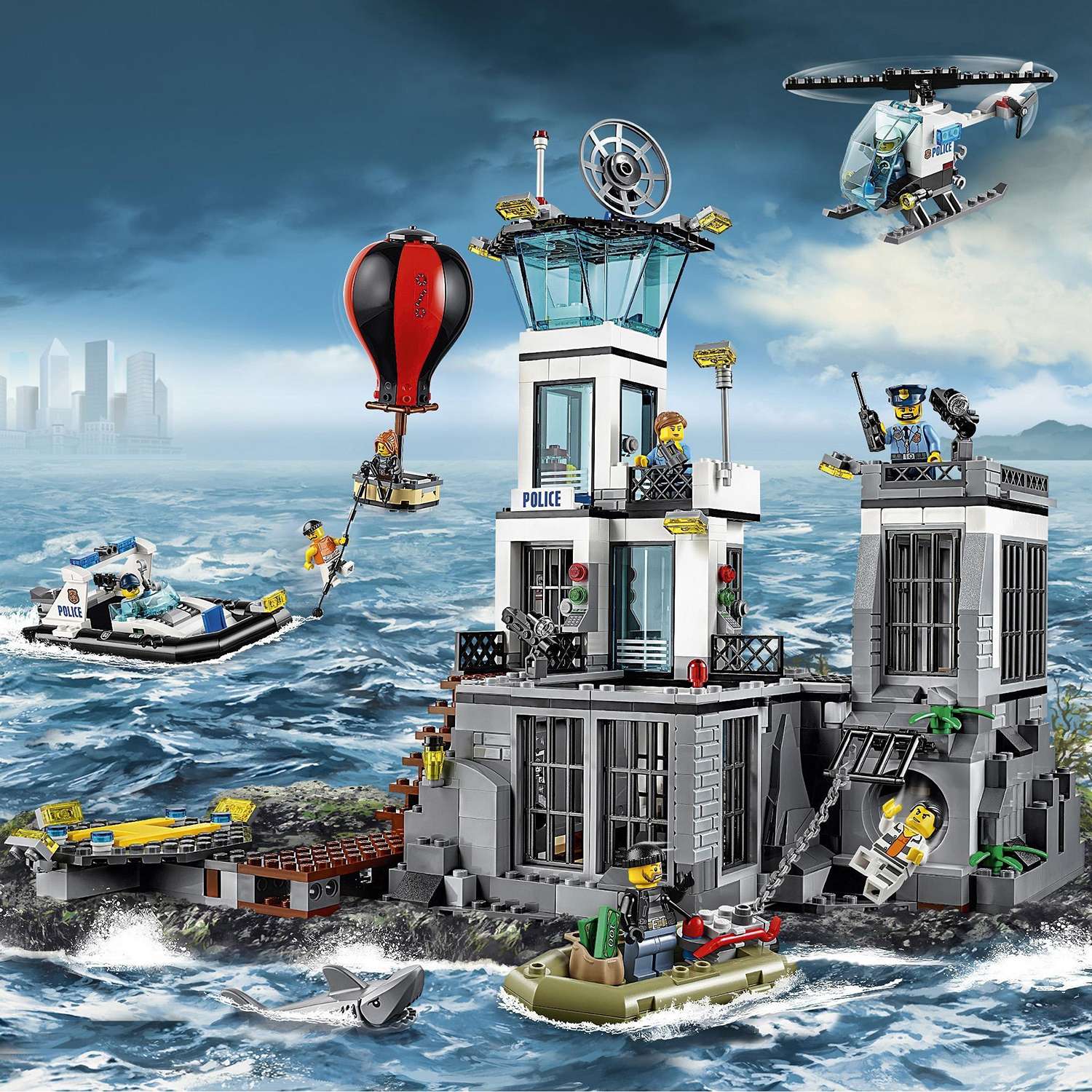 Конструктор LEGO City Police Остров-тюрьма (60130) - фото 9
