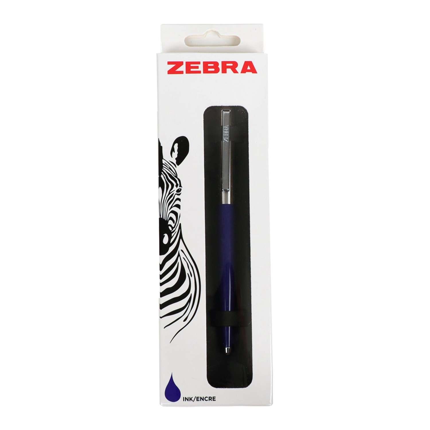 Ручка шариковая ZEBRA 901 автоматическаяическая Синяя 1215674 - фото 2