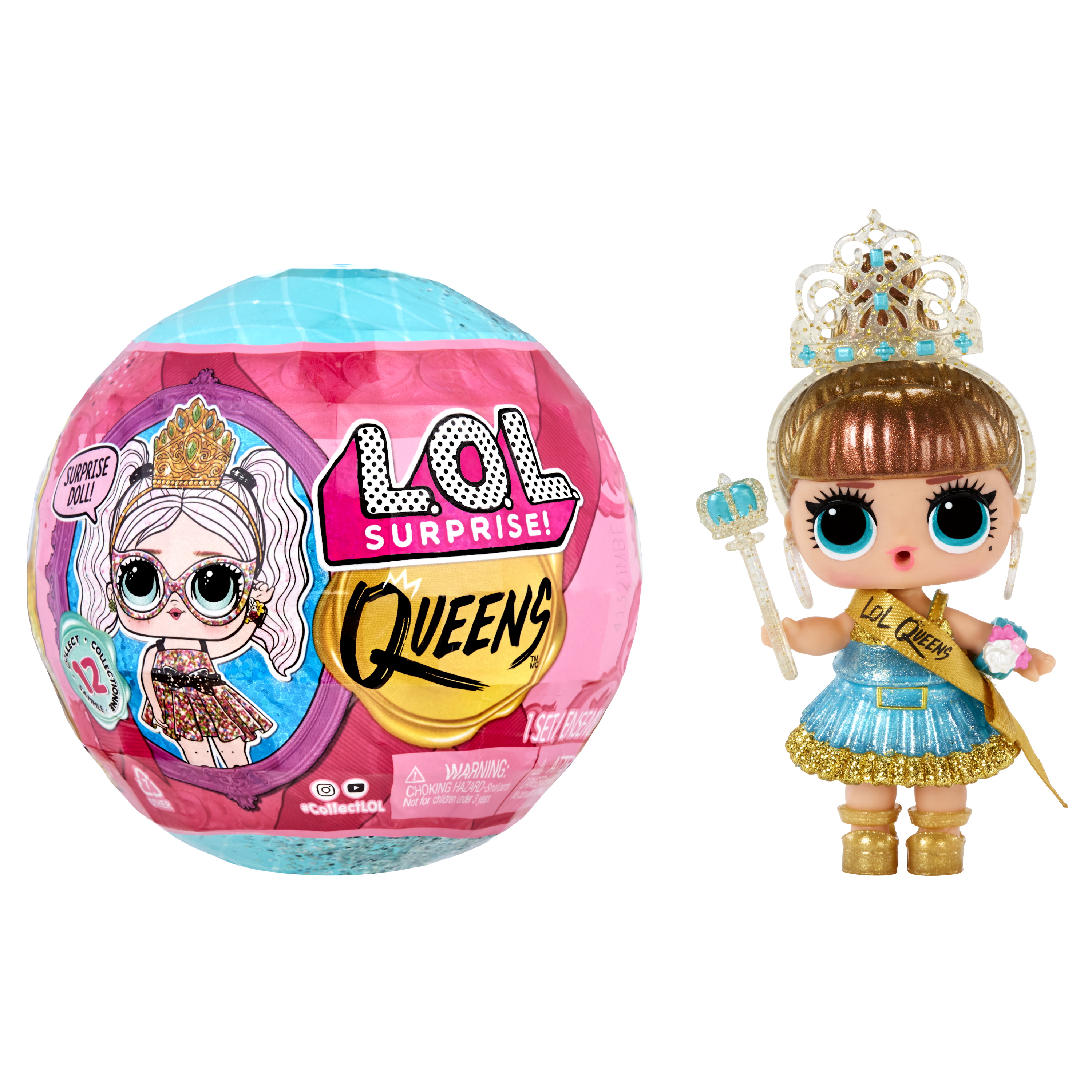 Кукла L.O.L. Surprise! Queens Doll в непрозрачной упаковке (Сюрприз)  579830EUC купить по цене 1499 ₽ в интернет-магазине Детский мир