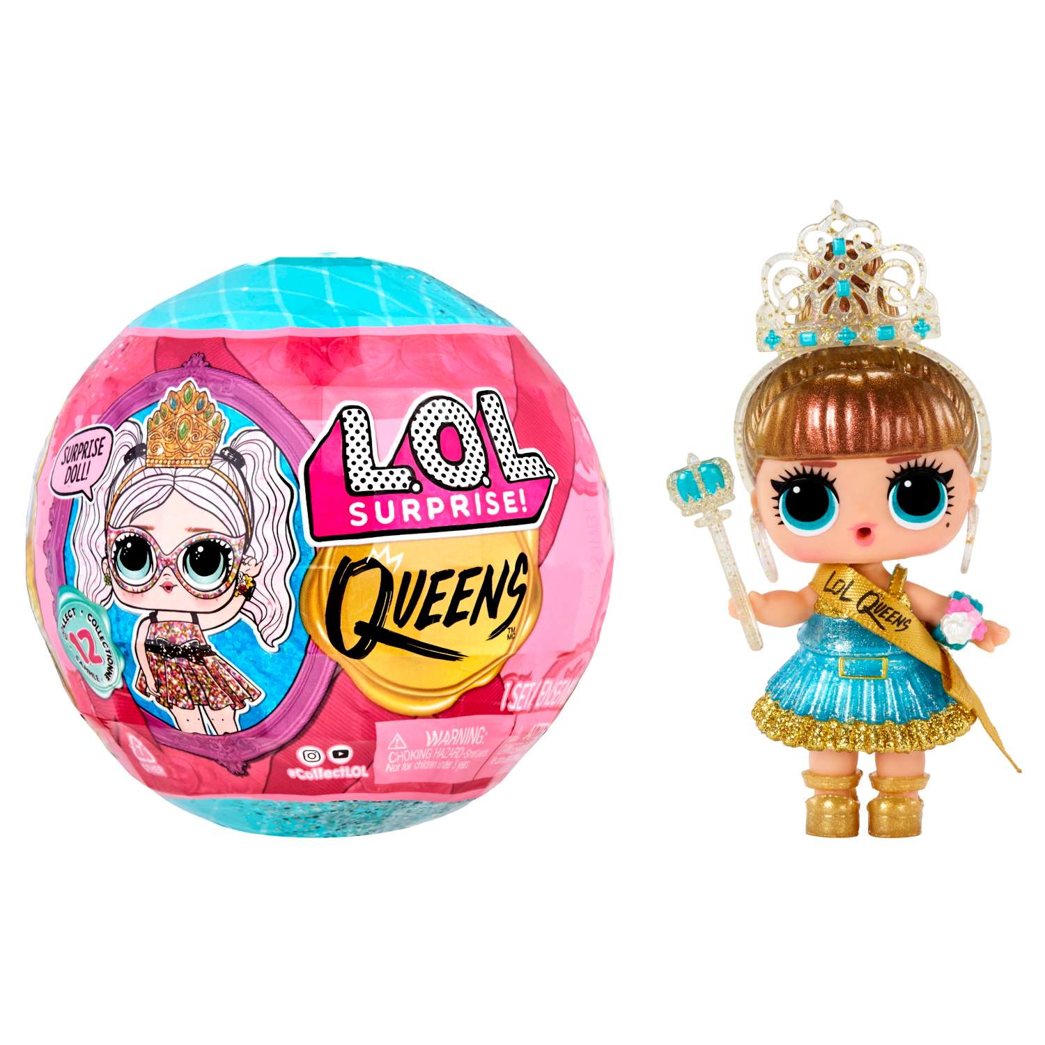 Кукла L.O.L. Surprise! Queens Doll в непрозрачной упаковке (Сюрприз) 579830EUC 579830EUC - фото 2