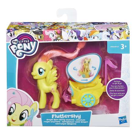 Набор My Little Pony Пони в карете: Флатершай B9836EU40
