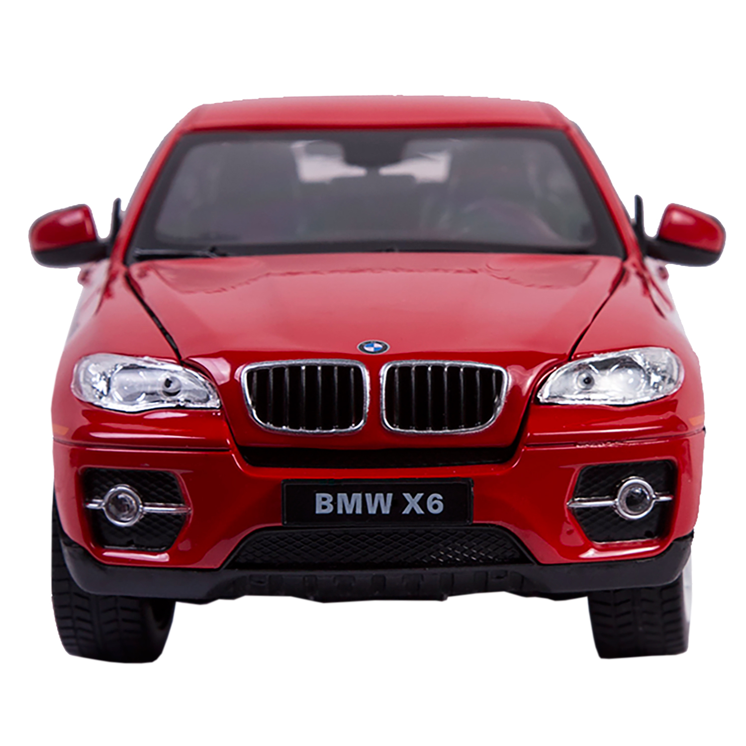 Автомобиль Rastar BMW X6 1:24 без механизмов красный 41500 - фото 8