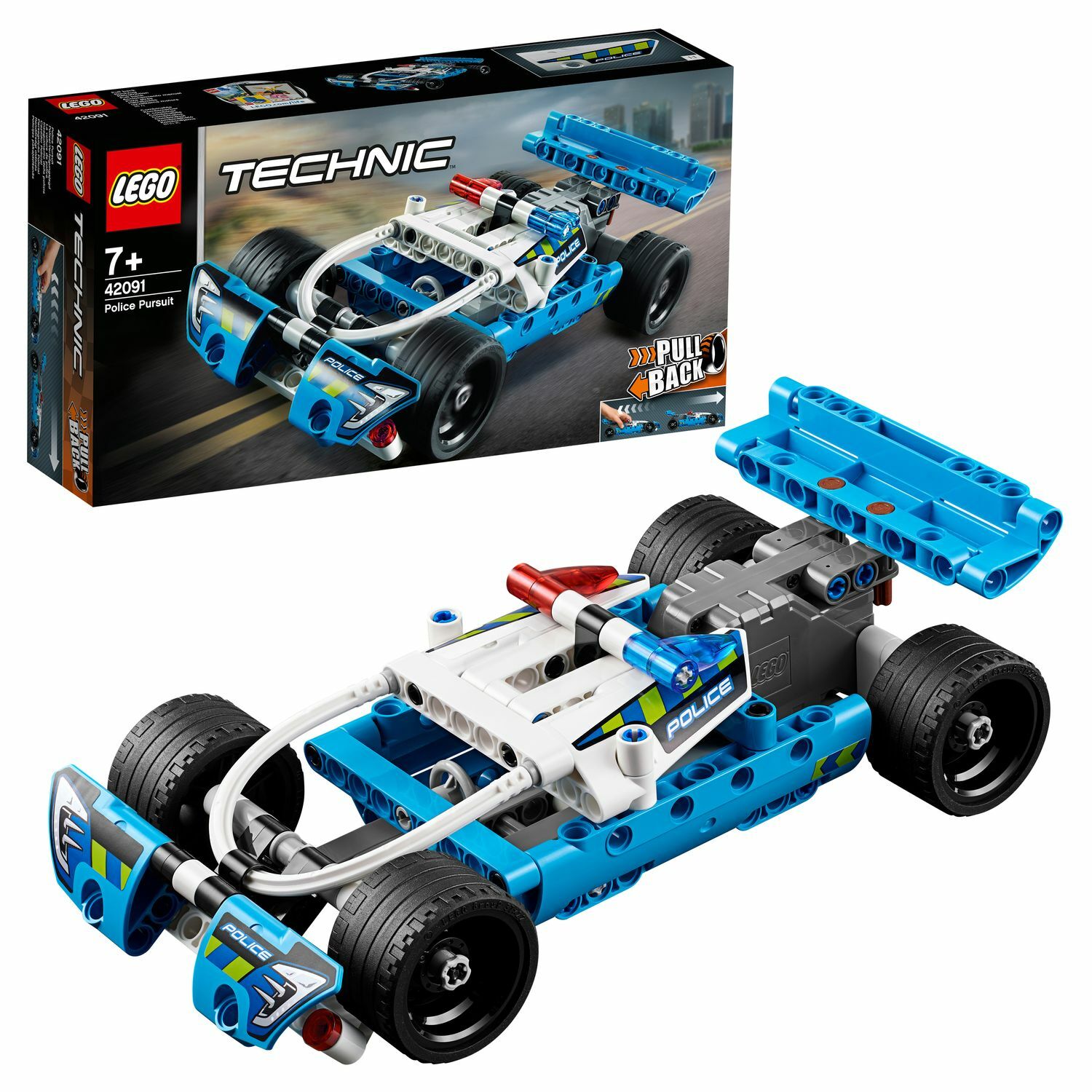 Конструктор LEGO Technic Полицейская погоня 42091