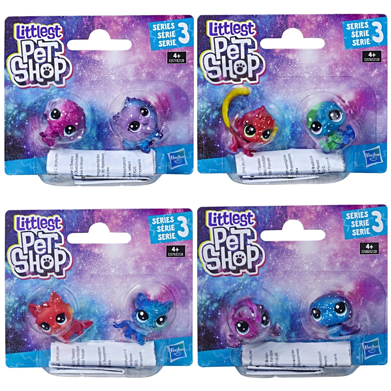 Набор игрушек Littlest Pet Shop 2 космических Пета в ассортименте E2128EU4 - фото 2