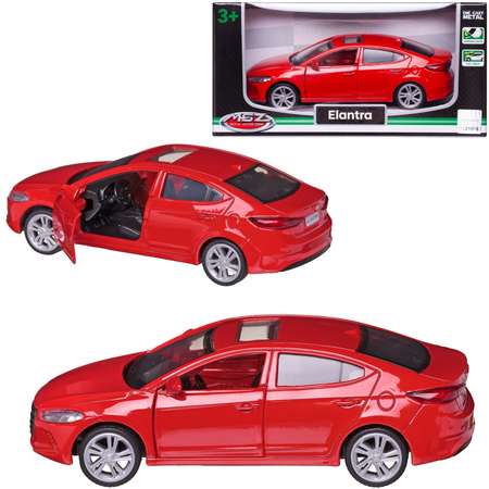 Автомобиль Abtoys Hyundai MSZ 1:43 красный