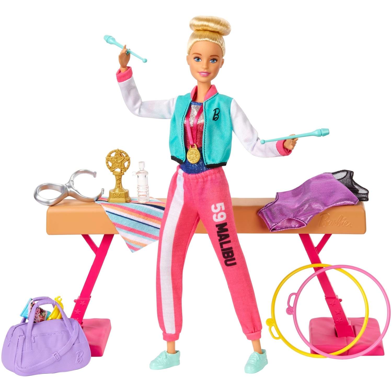 Набор игровой Barbie Гимнастка GJM72 GJM72 - фото 3