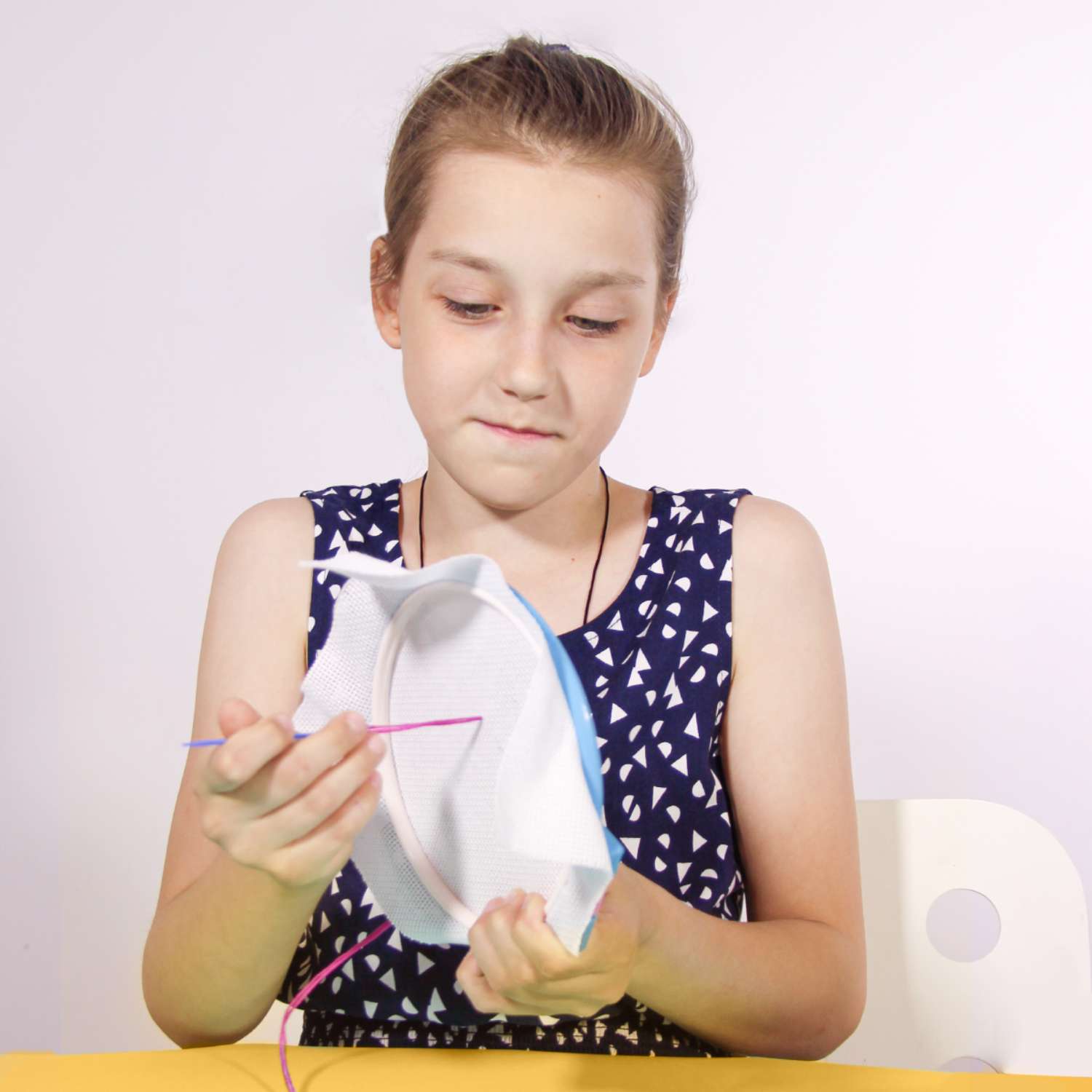 Набор для рукоделия LORI для вышивания детский 6 рисунков - фото 7