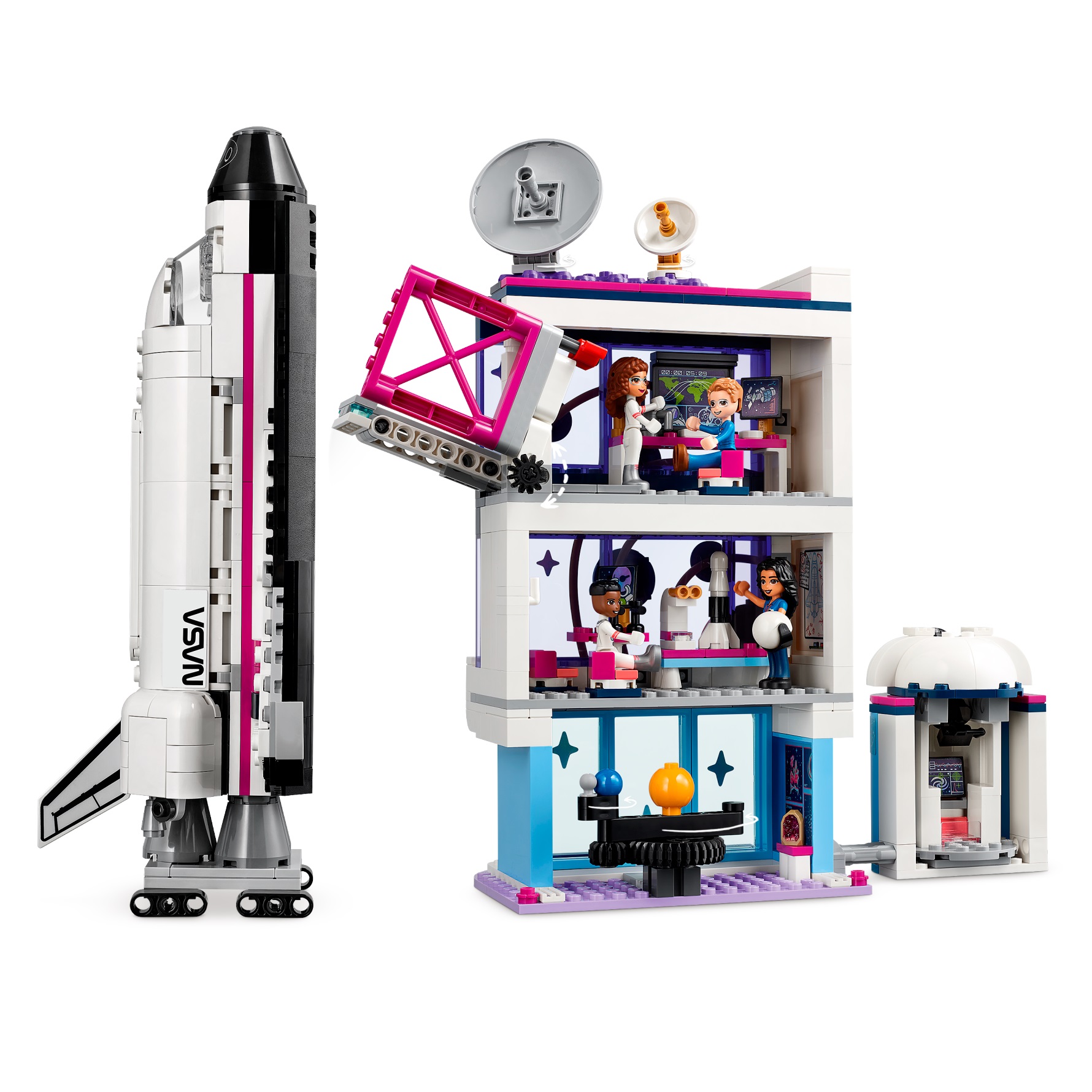 Конструктор LEGO Friends Космическая академия Оливии 41713 - фото 4