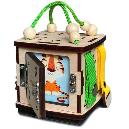 Бизикубик NOVA Toys Мини 10 см для детей в дорогу