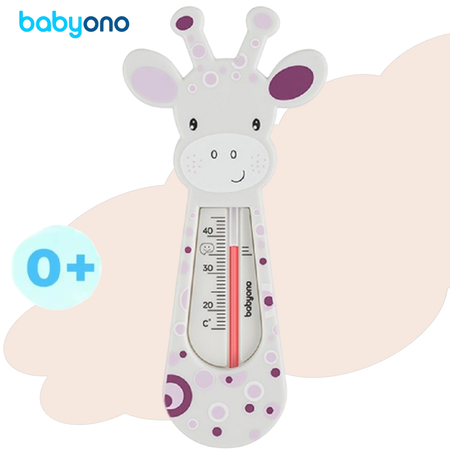 Термометр для воды Babyono для купания новрожденных арт776/02 Жирафик