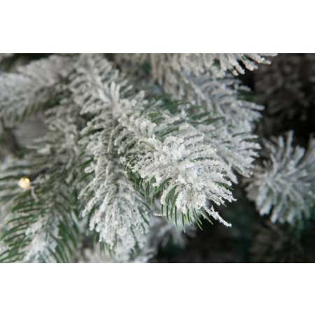 Елка Crystal Trees Мольвено В Снегу С Вплетенной Гирляндой 250 См.