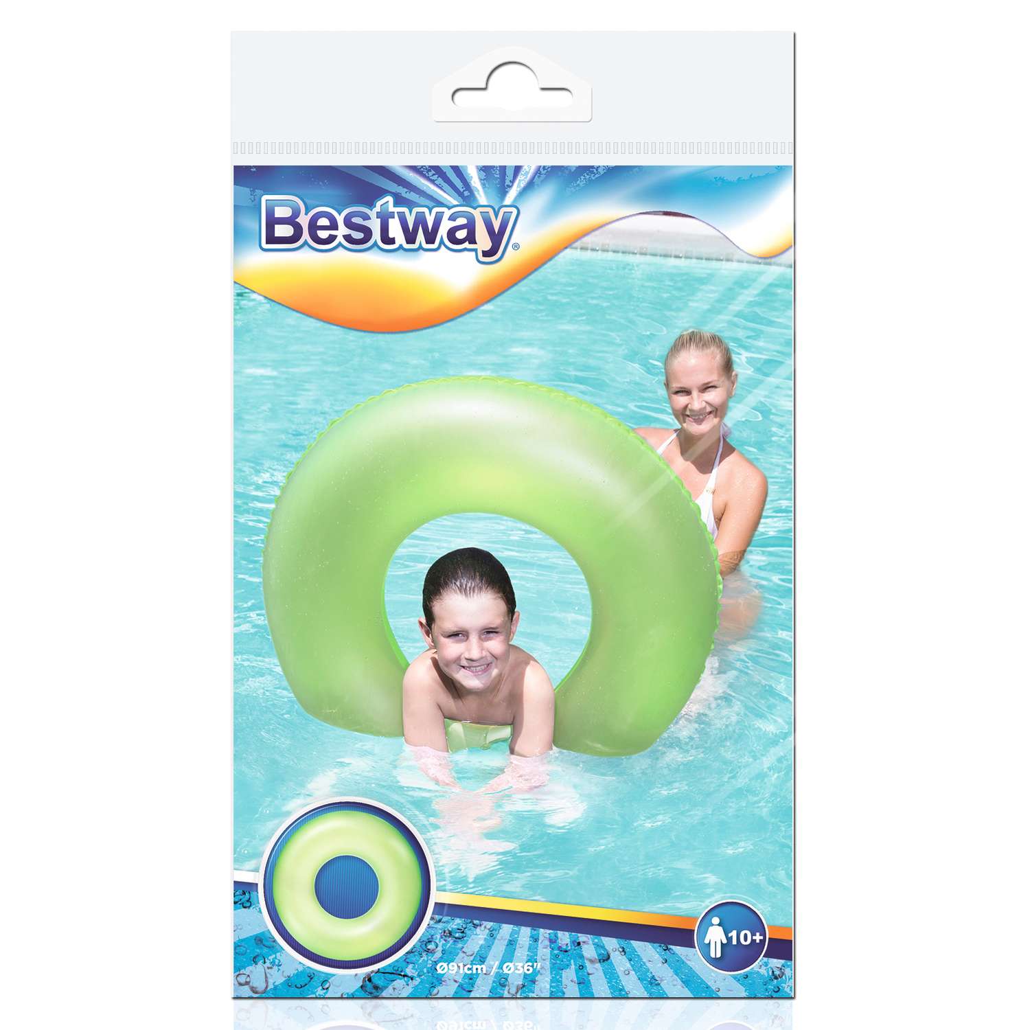Круг для плавания Bestway Неон в ассортименте 36025 - фото 2