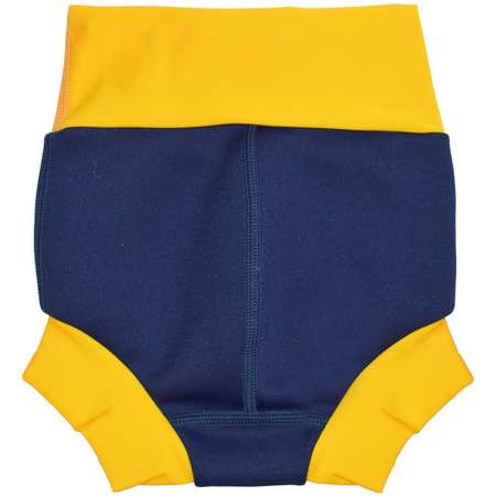 Подгузник для плавания Splash About Синий с желтыми манжетами XL