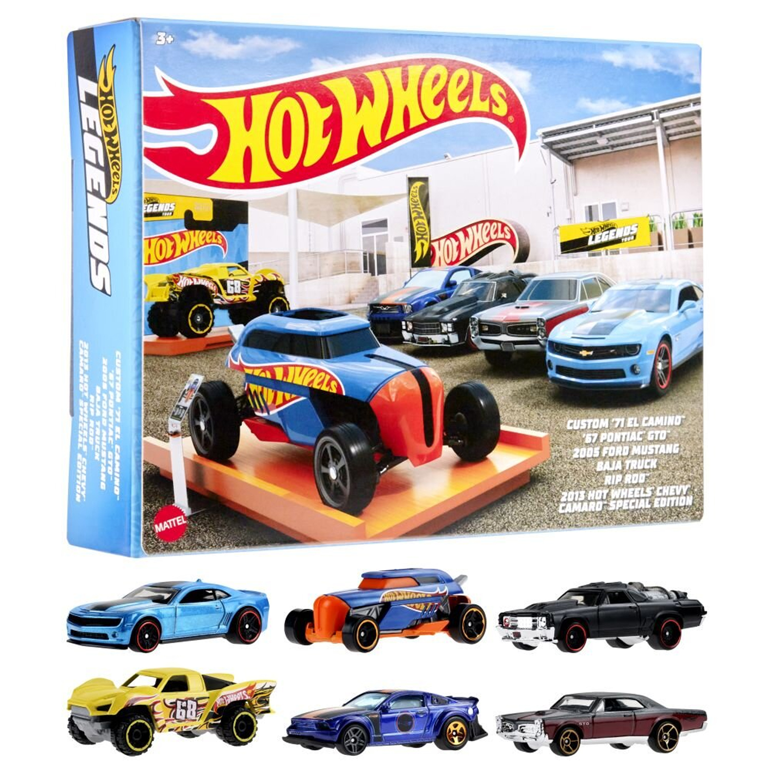 Игровой набор Hot Wheels Car Culture 1:64 HLK50 - фото 8