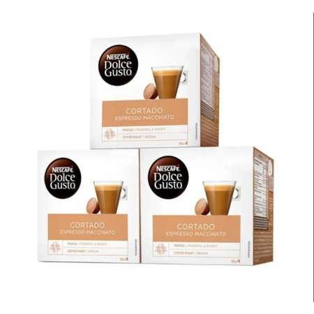Кофе в капсулах Nescafe Dolce Gusto Cortado 48 капсул 3 упаковки