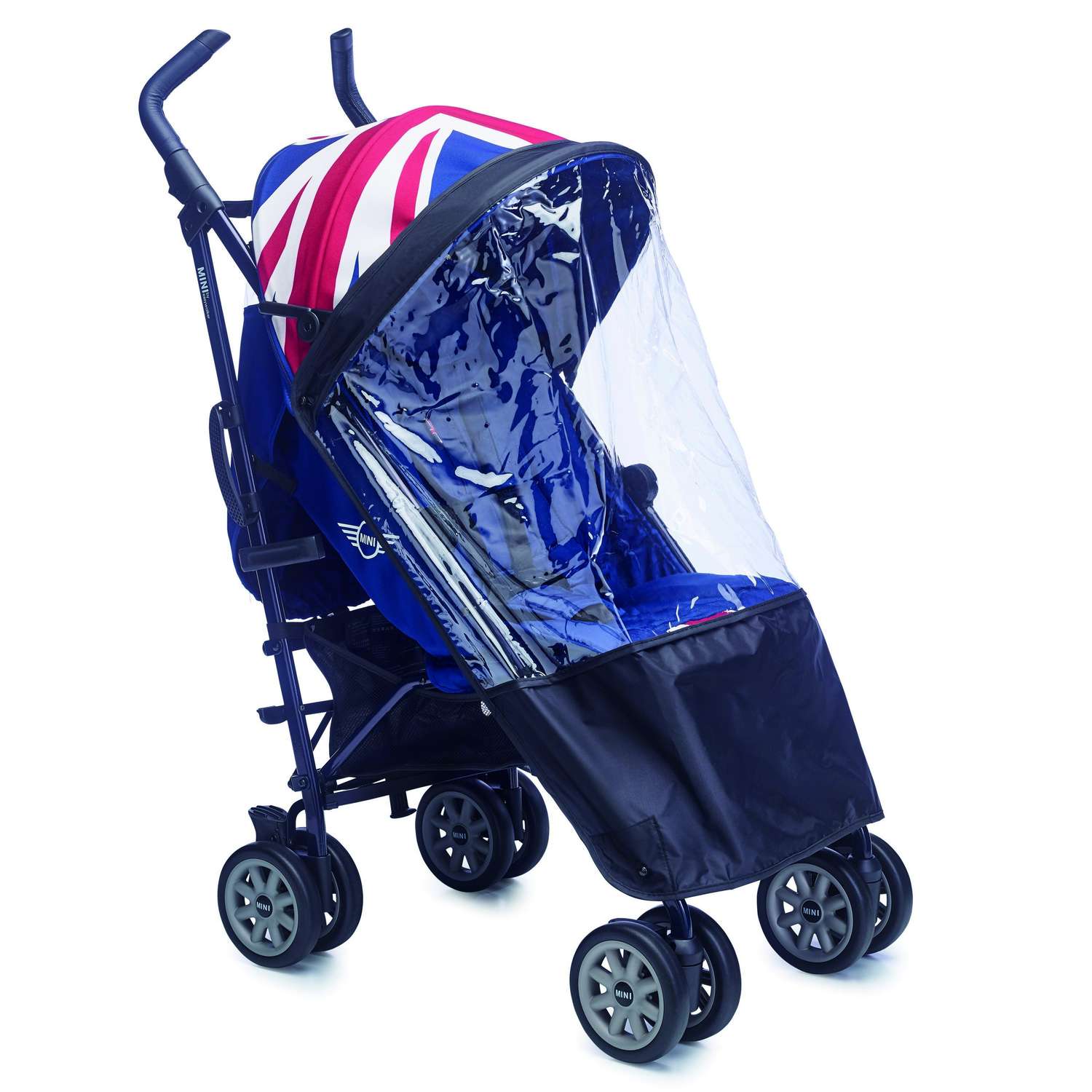 Коляска Easywalker Mini Buggy XL Union Jack Classic c бампером - фото 11