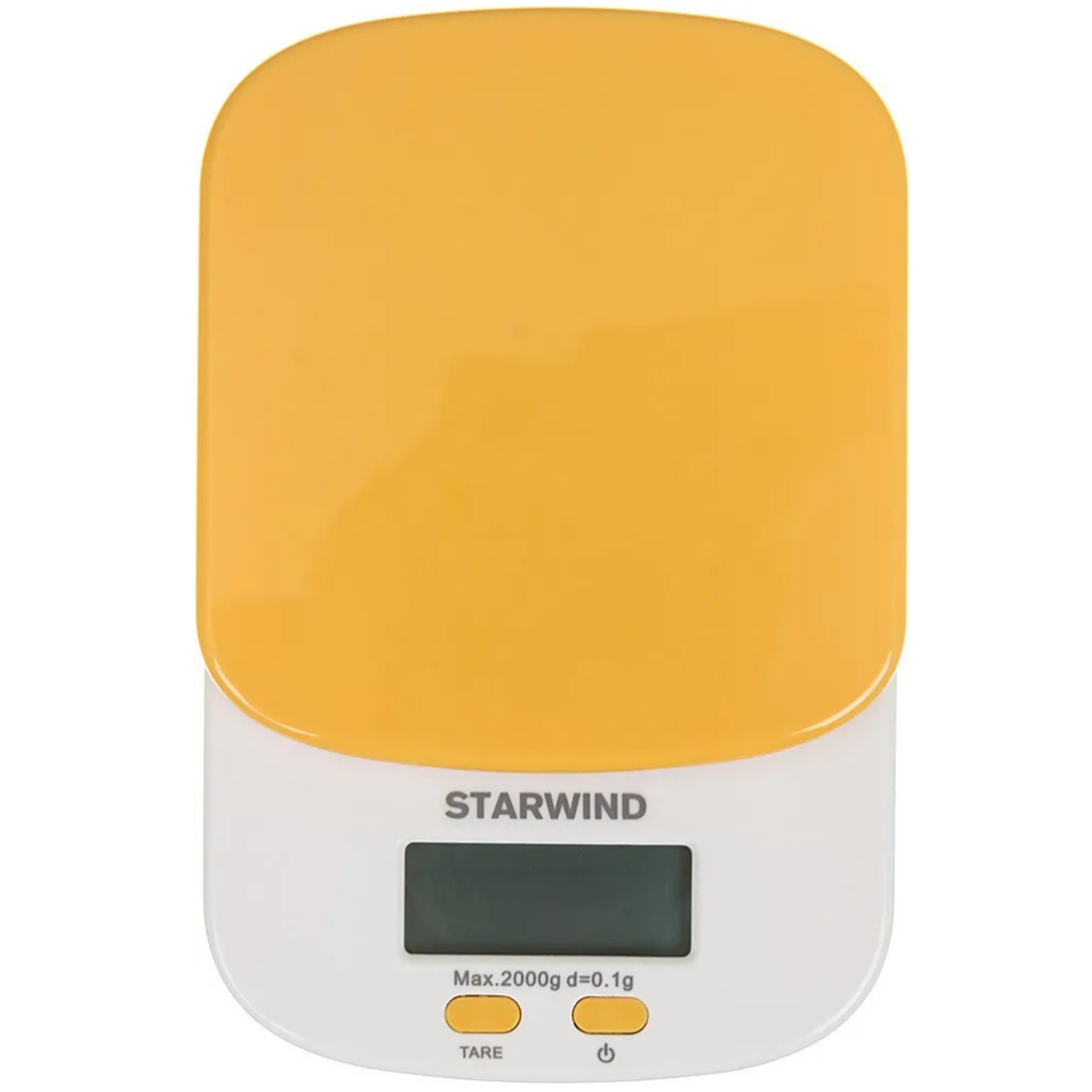 Кухонные весы StarWind SSK2158 Orange - фото 1