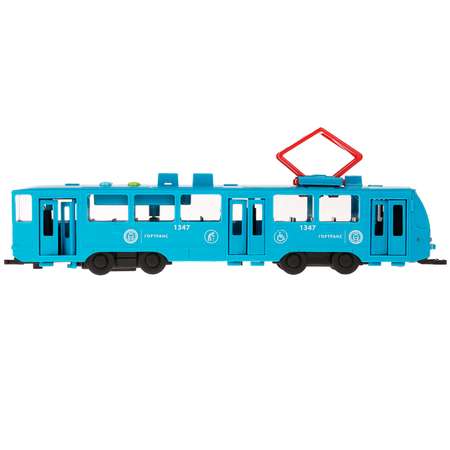 Трамвай Технопарк Синий 329118