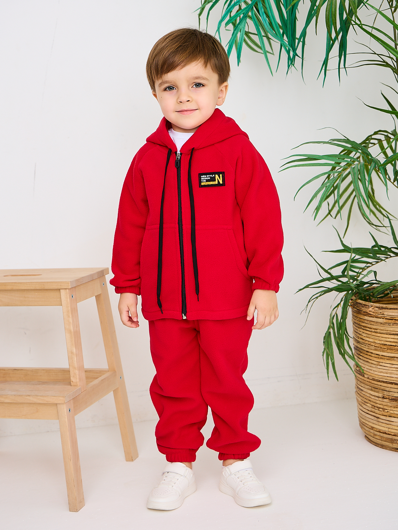 Костюм спортивный Mil Art kids 1902201527SUIT-SPORT-WARM-RED - фото 1