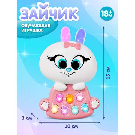 Игрушка развивающая Smart Baby Музыкальный зайчик