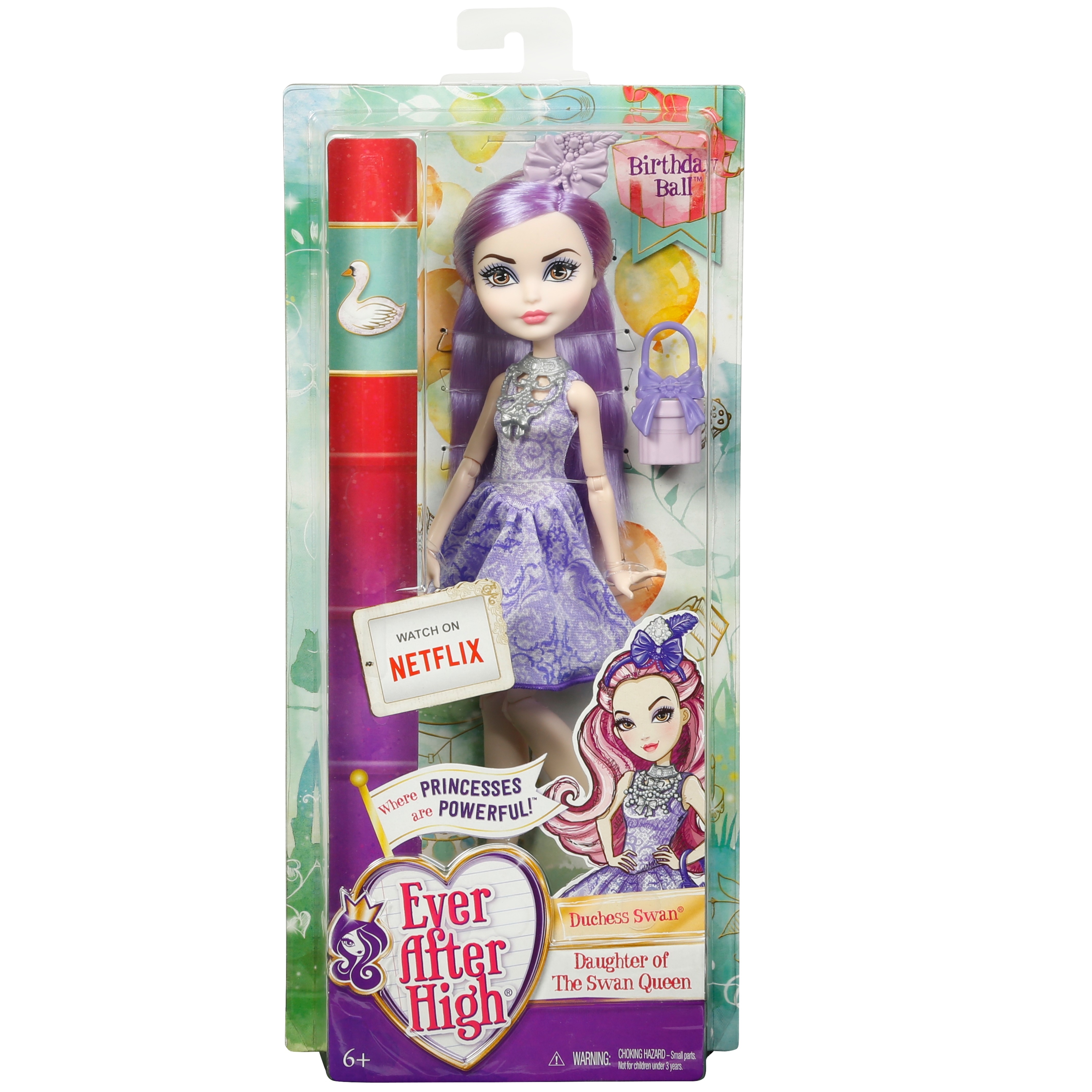 Кукла Ever After High из серии Именинны DUCHESS SWAN купить по цене 839 ₽ в  интернет-магазине Детский мир