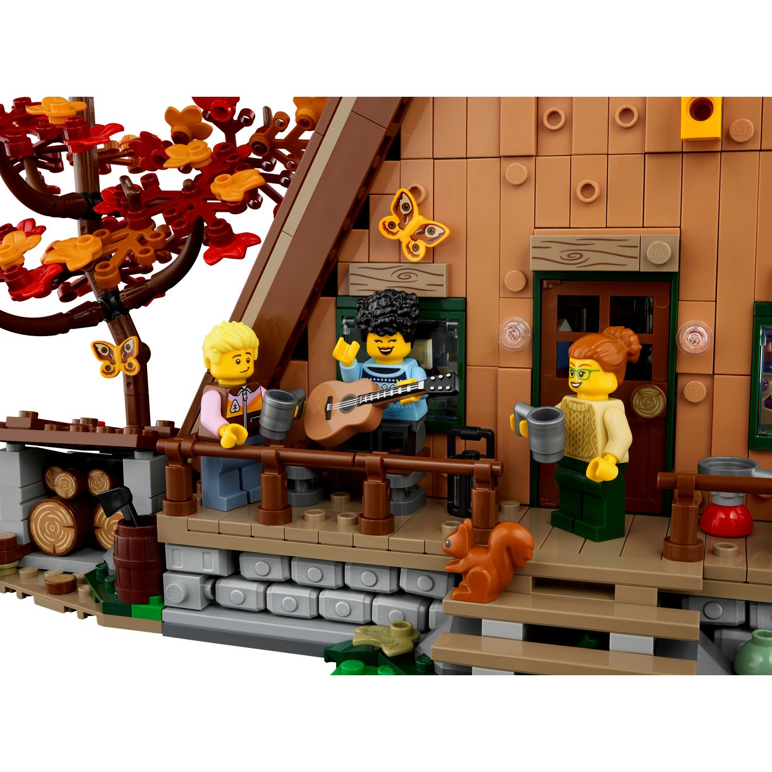 Конструктор LEGO Ideas A-Frame Cabin 21338 - фото 4