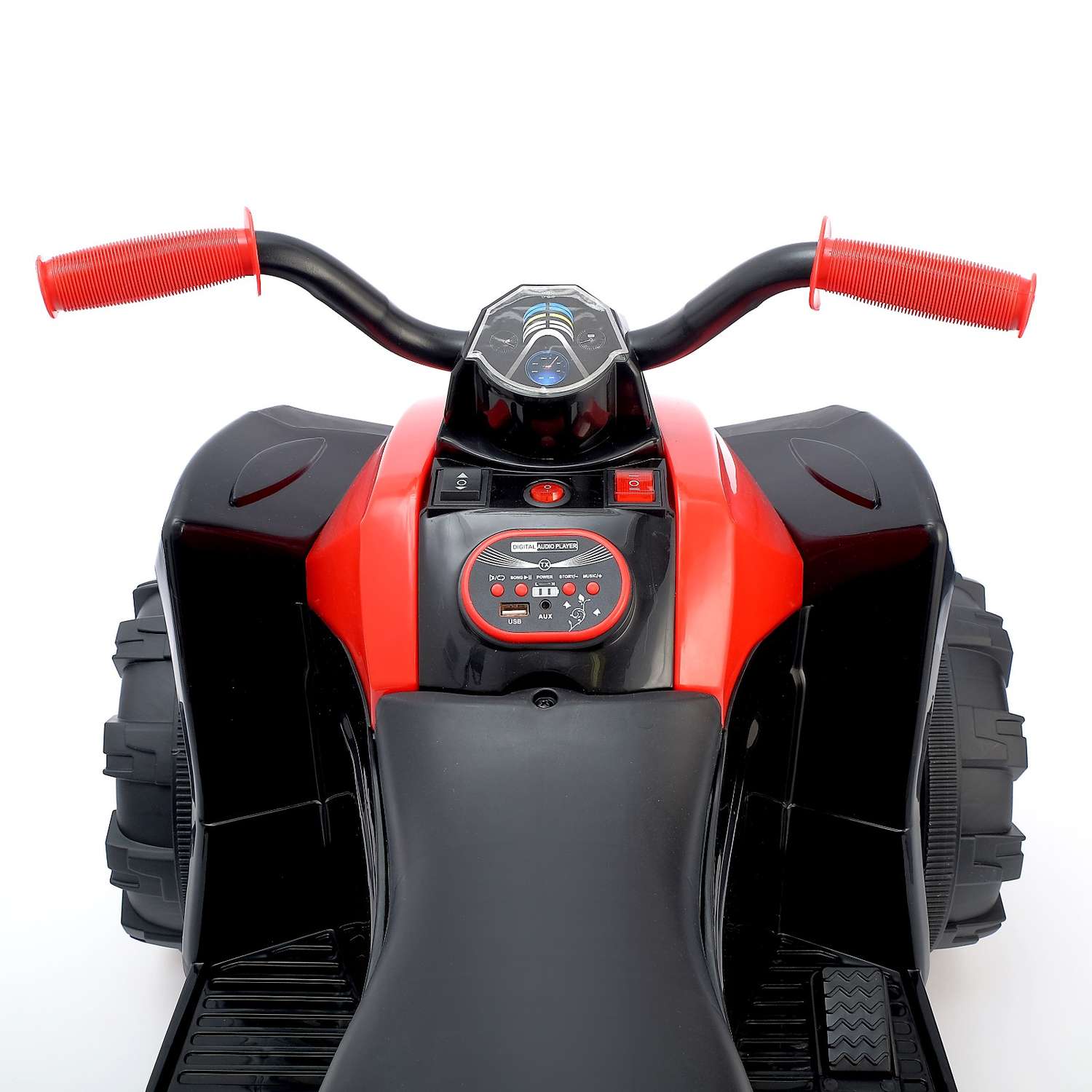 Электромобиль Sima-Land Квадроцикл 2 мотора цвет красный - фото 6