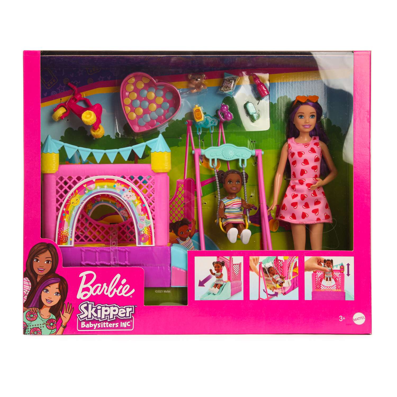 Набор игровой Barbie Скиппер Няня HHB67 HHB67 - фото 10
