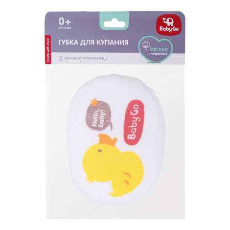 Губка для купания BabyGo махровая BD31108