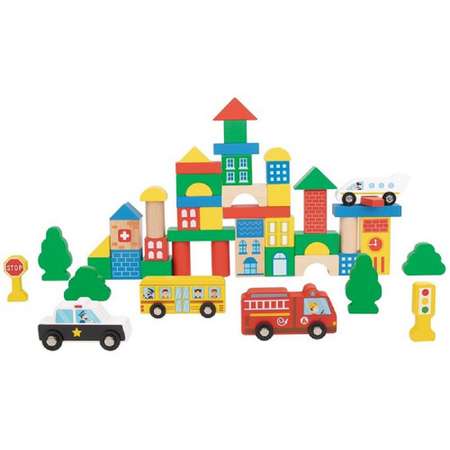 Кубики Tooky Toy деревянные Транспорт