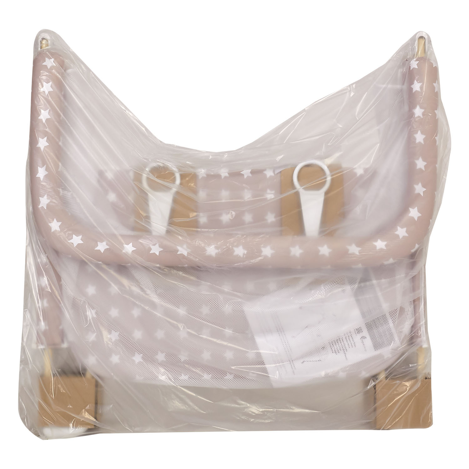 Манеж Polini kids Comfort Звезды Макиато-Белый 0002159-12 - фото 17