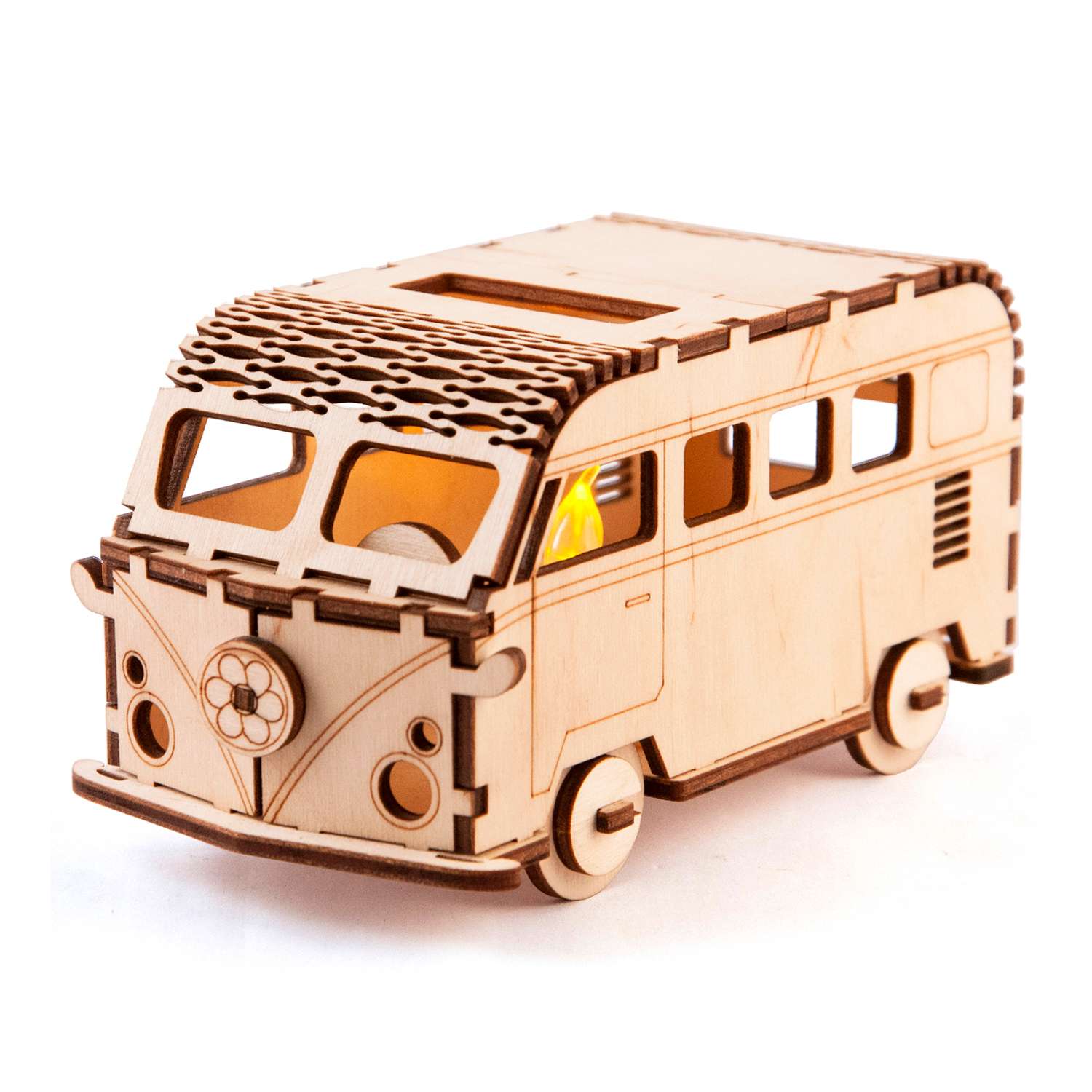 Сборная модель Символик Автобус с подсветкой - фото 1