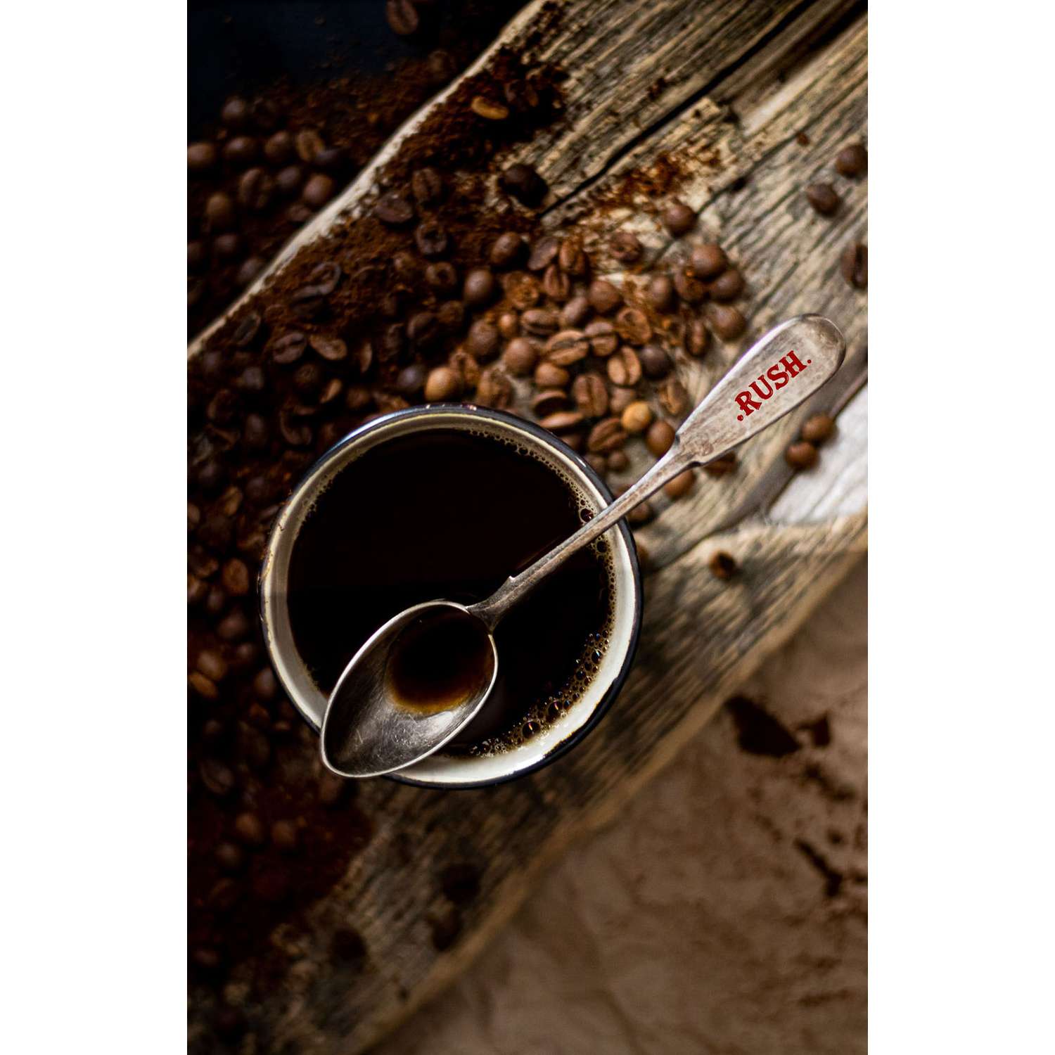 Кофе зерновой Coffee RUSH 1кг Black Арабика 100 % - фото 9