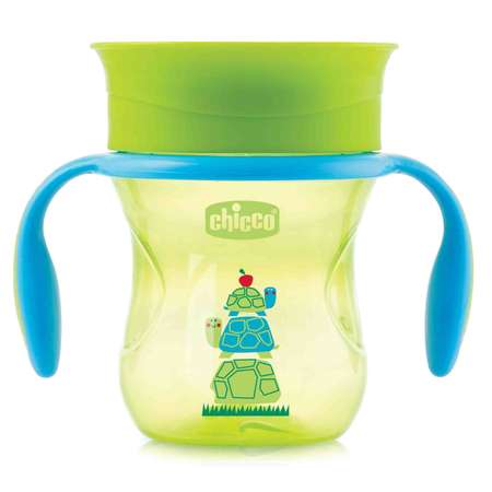 Поильник Chicco Perfect Cup носик 360 266мл с 12месяцев Зеленый