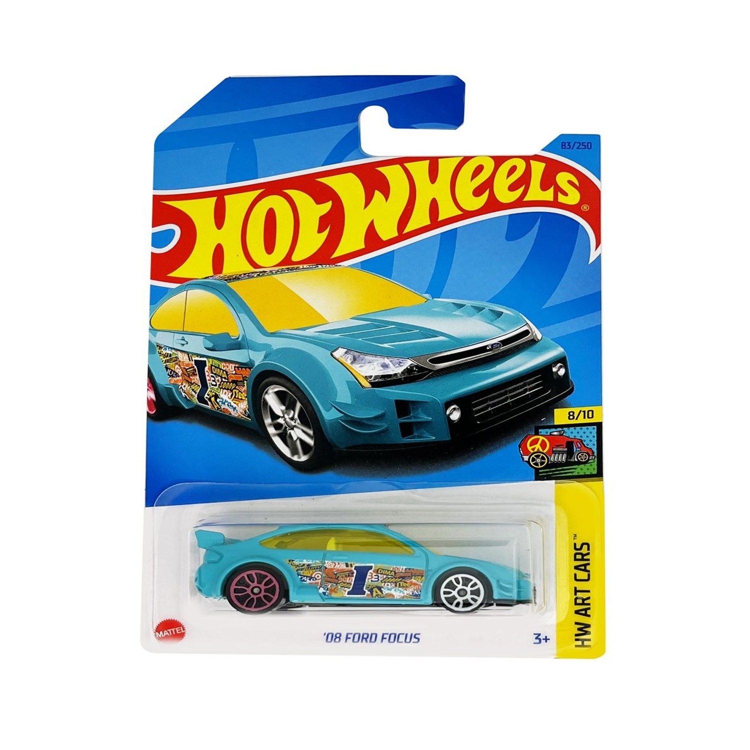 Игрушечная машинка Hot Wheels ford focus купить по цене 349 ₽ в  интернет-магазине Детский мир