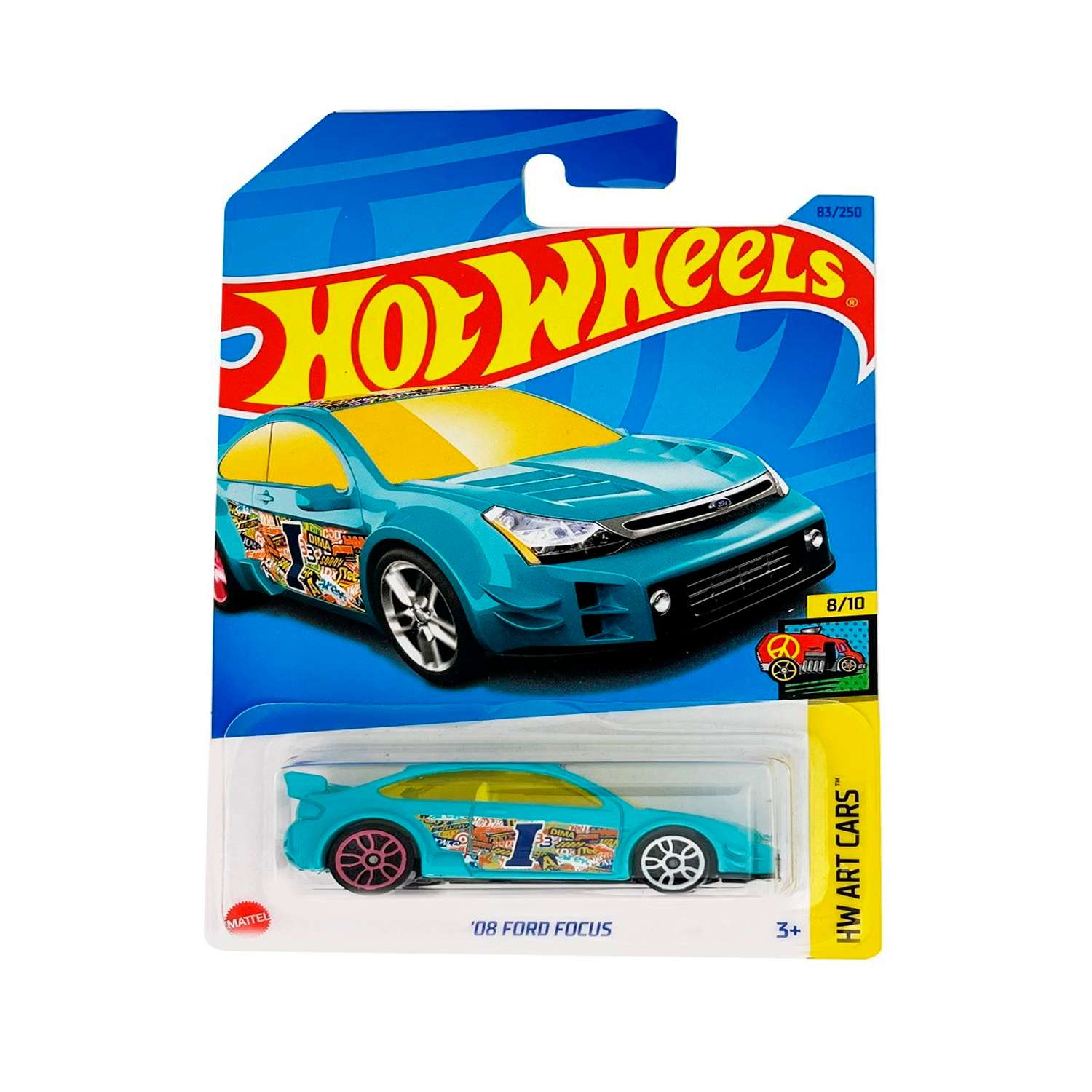 Игрушечная машинка Hot Wheels ford focus 5785-A83-HKH51 - фото 2