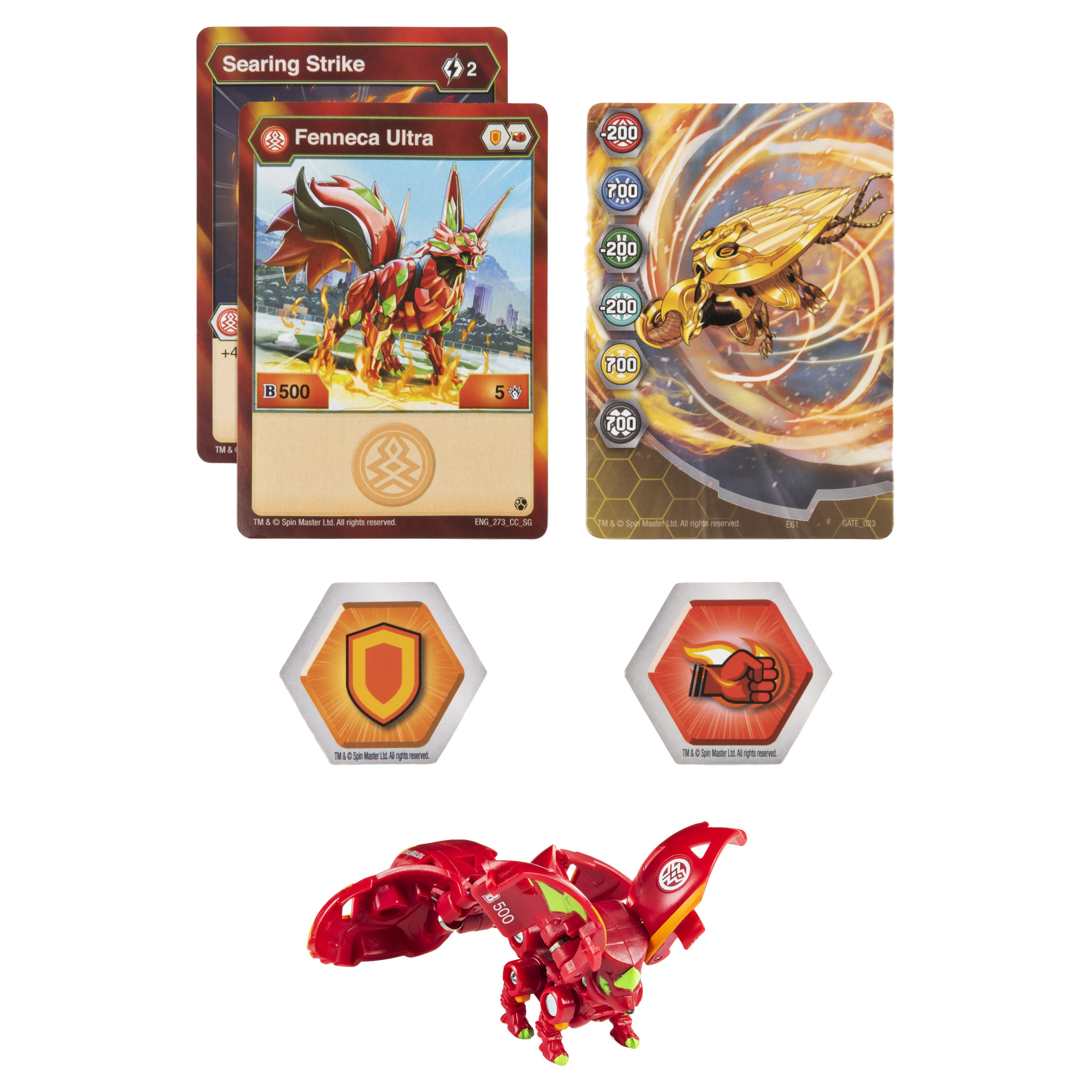 Фигурка-трансформер Bakugan S3 Ультра Carbuncle Red 6061538/20132911 - фото 2