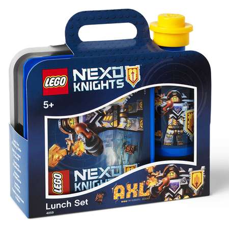 Ланч бокс LEGO и бутылочка Nexo Knights