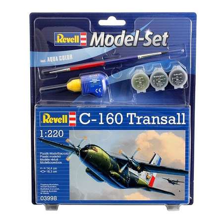 Сборная модель Revell Военный Самолет Транспорт Альянц C.160 «Трансаль»