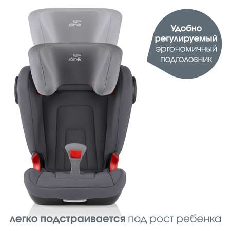 Автокресло Britax Roemer KIDFIX2 S Storm Grey Trendline