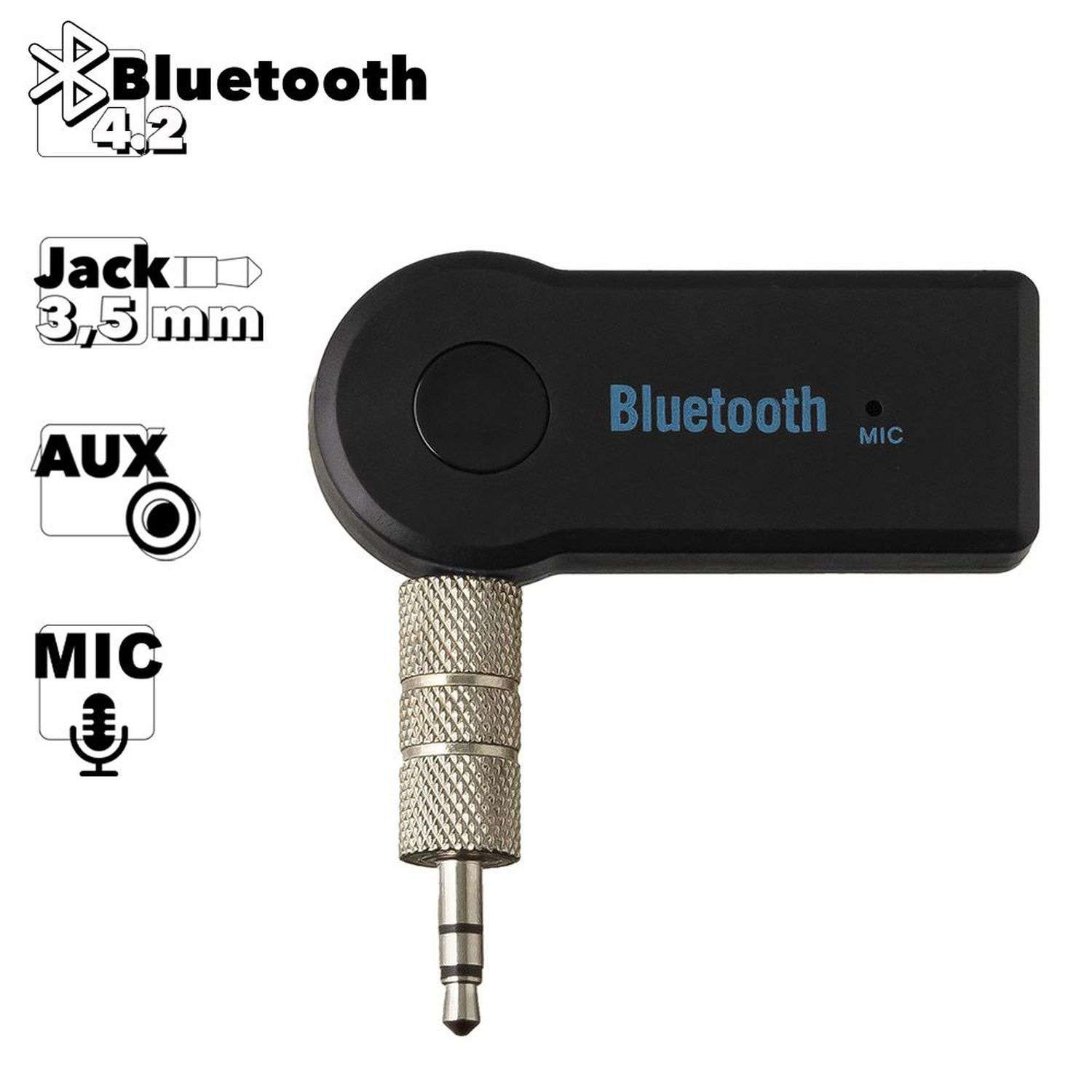 Bluetooth адаптер Diin в авто AUX 3.5мм - фото 5