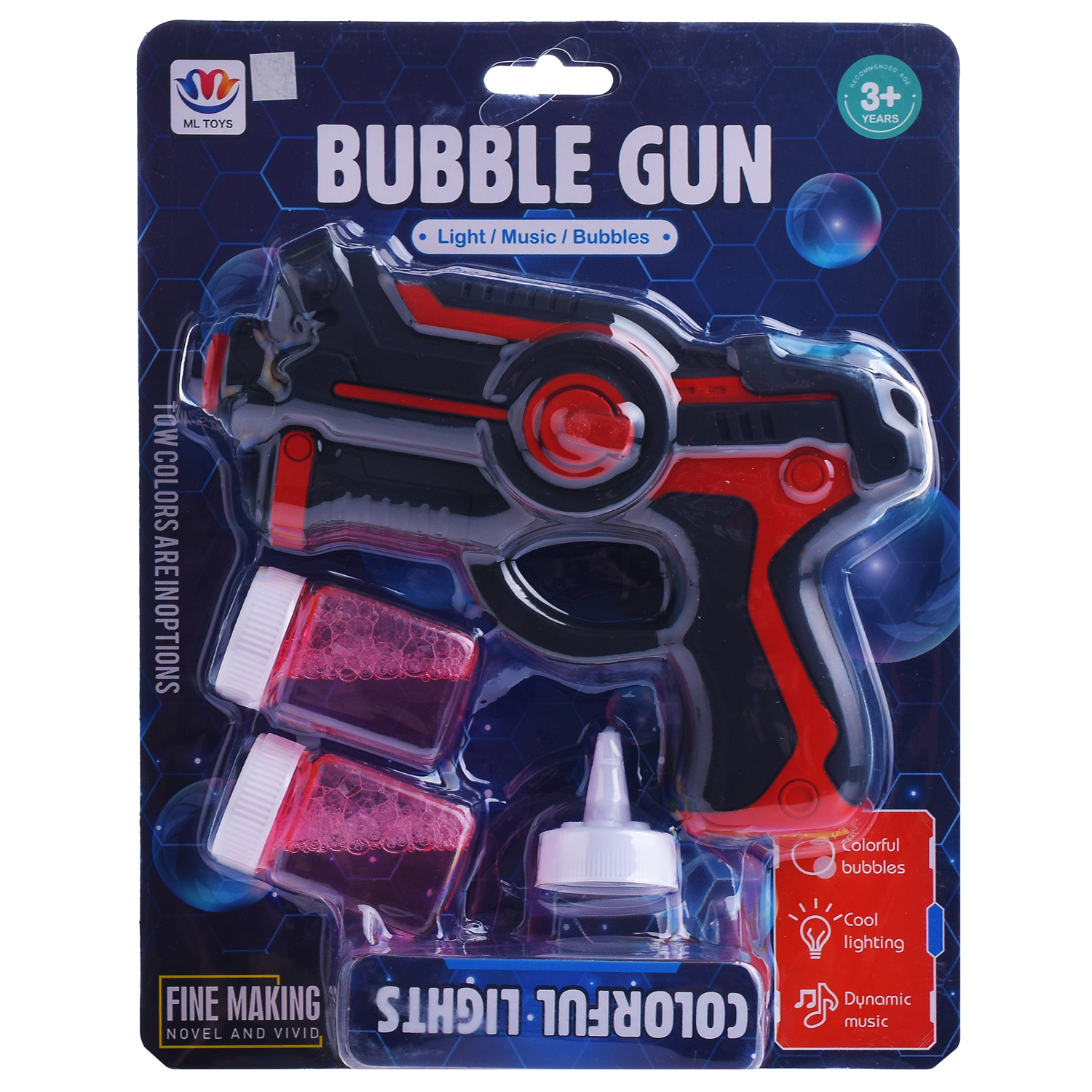 Пистолет для мыльных пузырей Ural Toys с USB-кабелем для зарядки и звуковыми эффектами - фото 4
