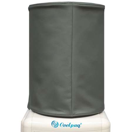 Чехол на бутыль 19л Coolpaq Leather Gray