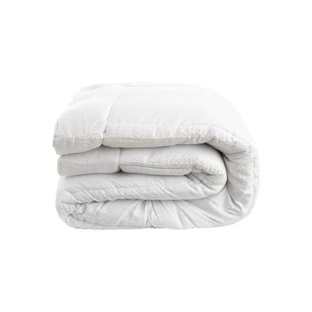 Одеяло теплое DeNASTIA всесезонное релакс эффект 170x205 см белый R020005
