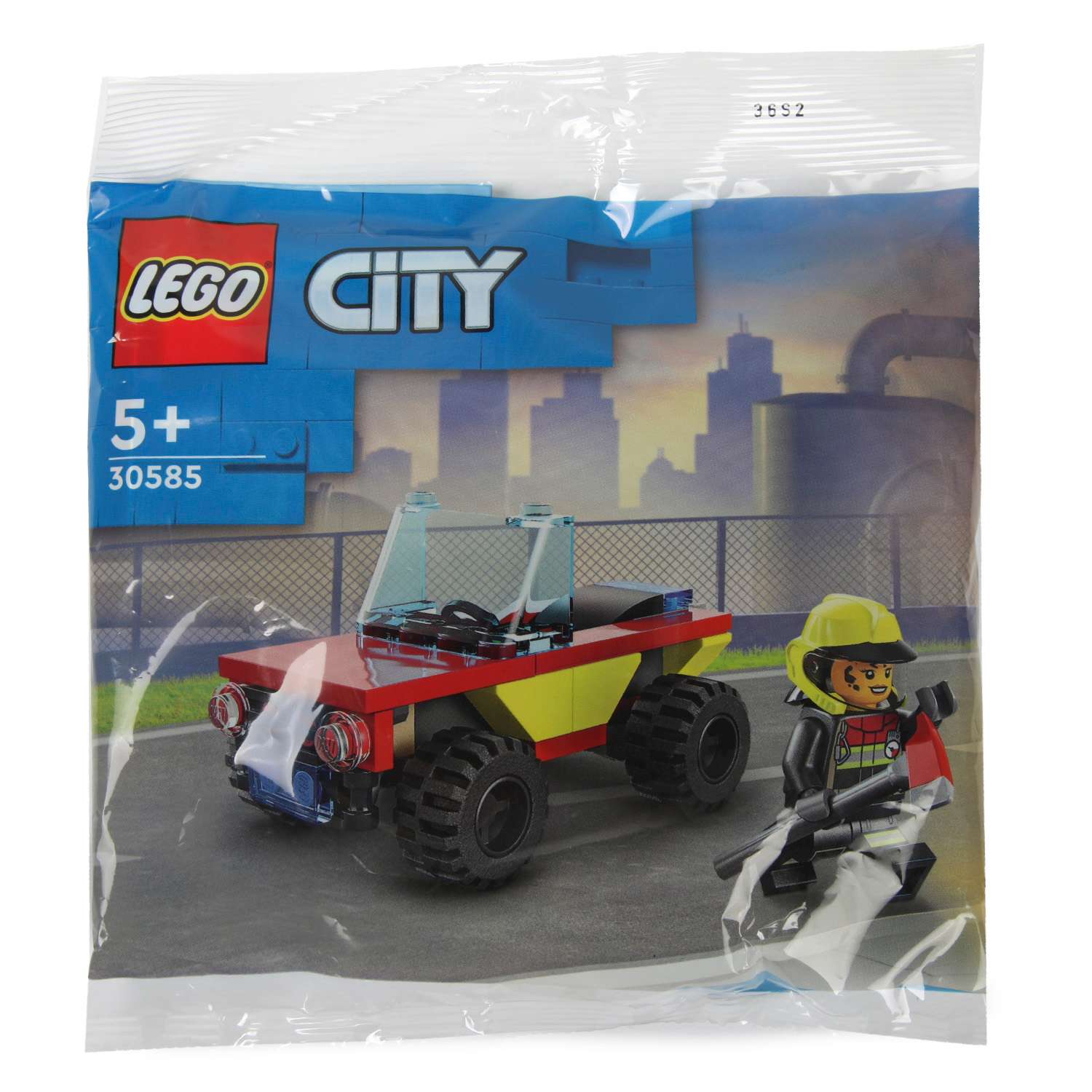 Конструктор LEGO Автомобиль пожарной охраны 30585 - фото 9
