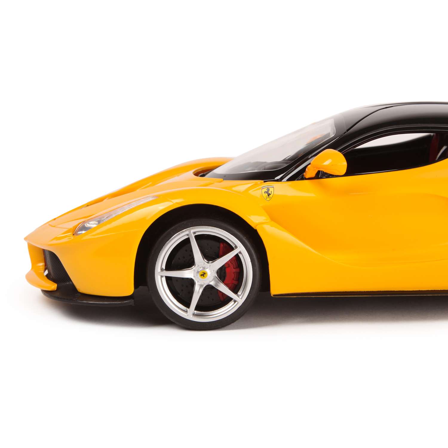 Машина Rastar РУ 1:14 Ferrari USB Желтая 50160 - фото 6