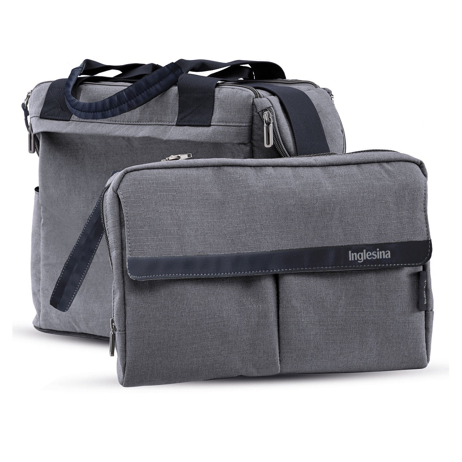 Сумка для коляски Inglesina Dual bag Niagara Blue Melange - фото 2