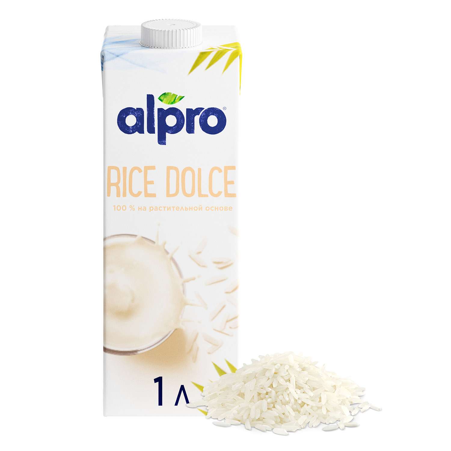 Напиток Alpro рисовый со вкусом ванили с витаминами 1л - фото 1